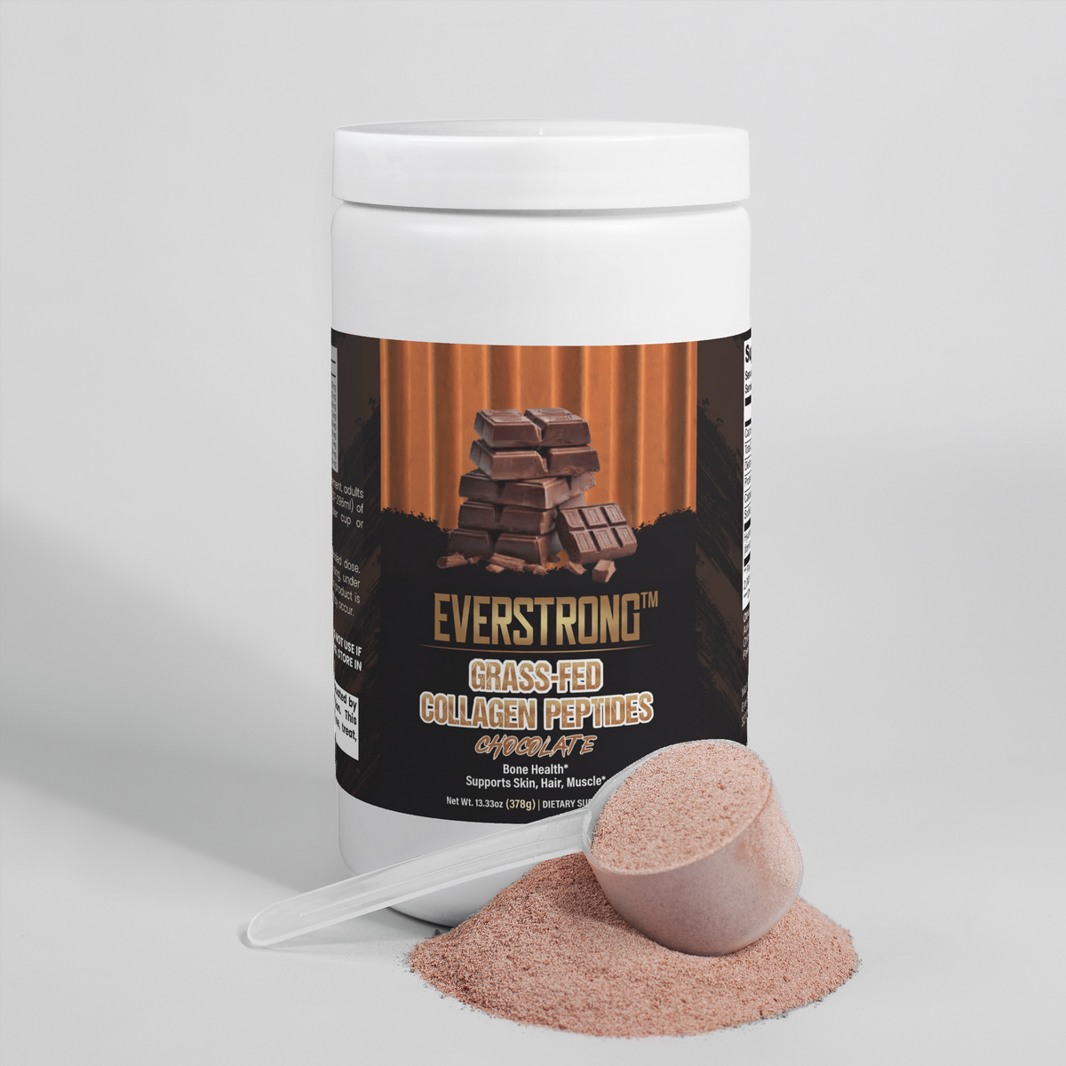 Grass-Fed Collagen Peptides Powder Chocolate