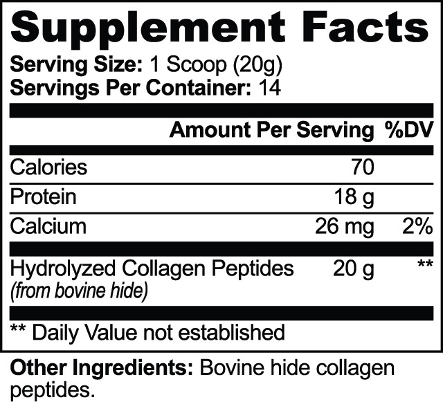 Grass-Fed Hydrolyzed Collagen Peptides