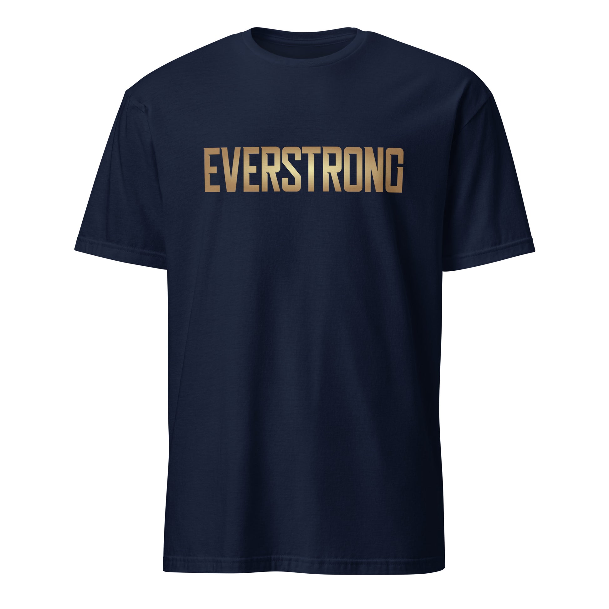 Navy EVERSTRONG T-Shirt in classic fit, made of 100% ring-spun cotton, perfect for everyday style.