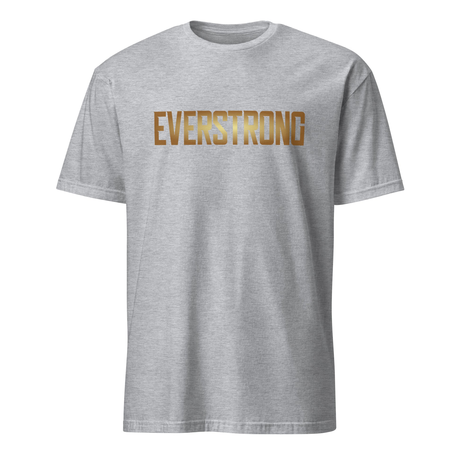 EVERSTRONG T-Shirt in Sport Grey, classic fit, made of 100% ring-spun cotton for everyday style.