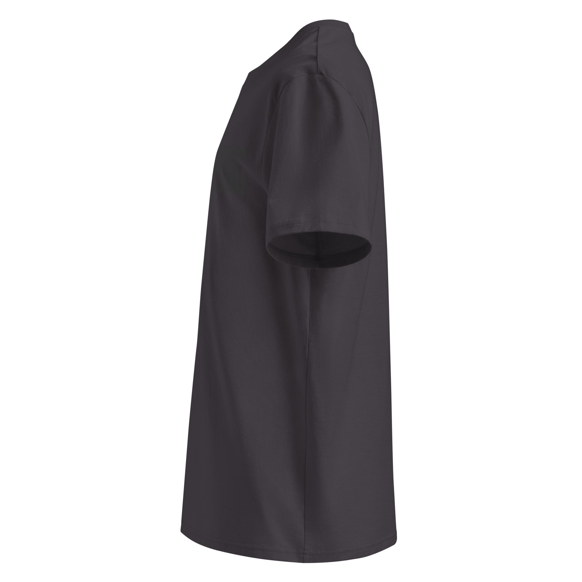 EverStrong organic ribbed neck t-shirt in teal color with bold 'EVERSTRONG' print.