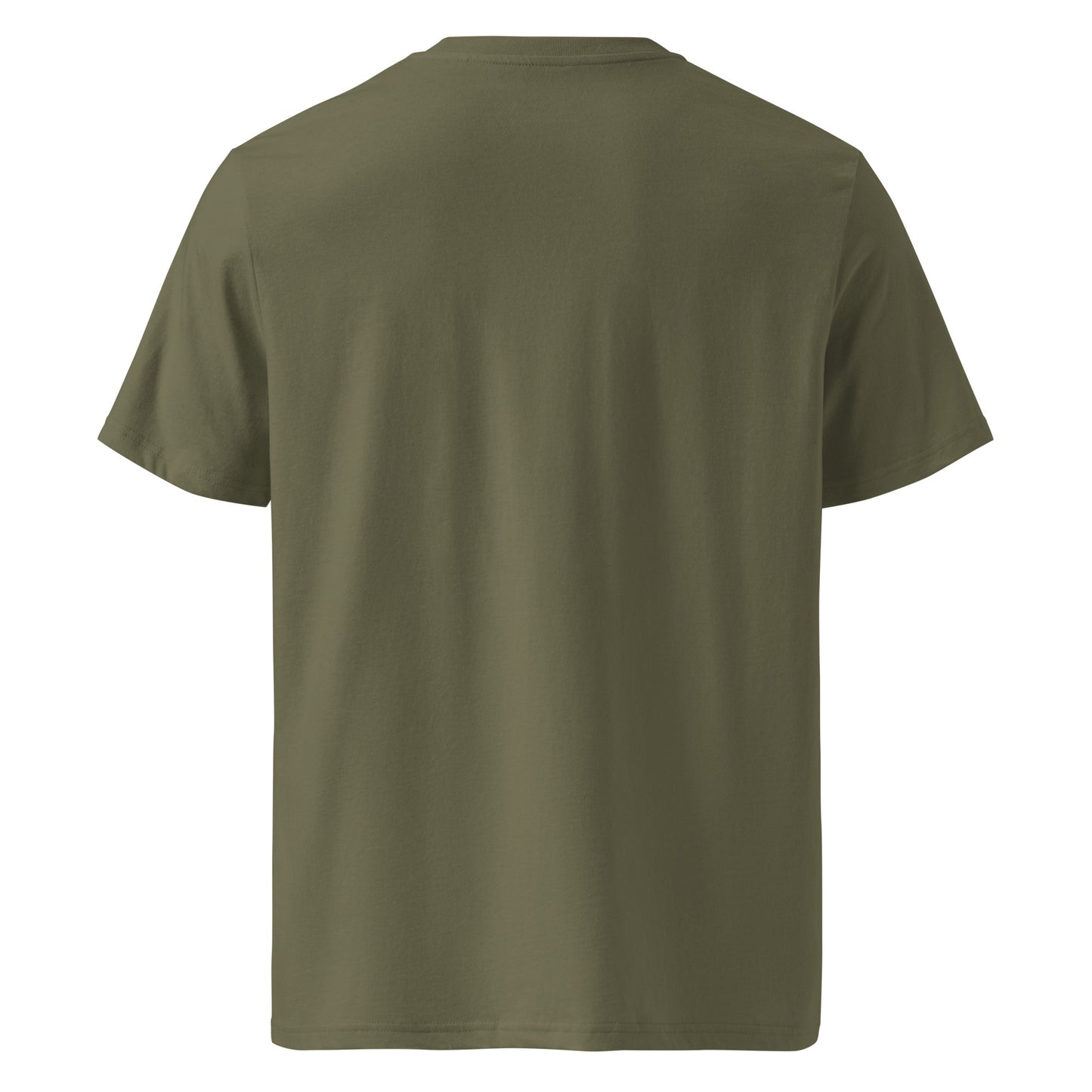 EverStrong organic ribbed neck t-shirt in teal color with bold 'EVERSTRONG' print.